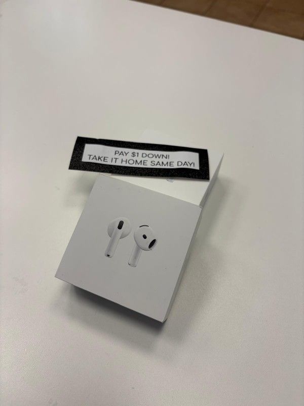 Apple Airpods 4 Bluetooth Earbuds New - Pay $5 today and the rest later!!