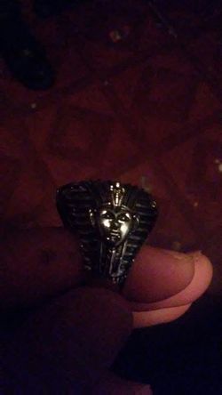 Egyptian ring only 15 bucks very cool ring to have.