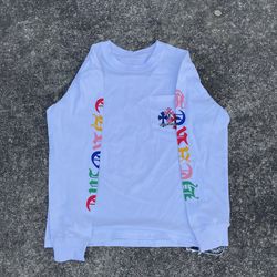 Chrome Hearts Long-Sleeve Multicolor Shirt