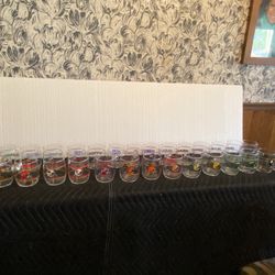 Entire Set Of 1990’s NFL glasses