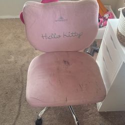Hello Kitty Rolling Chair 