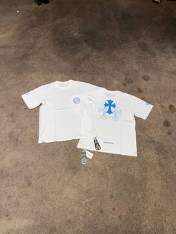 Chrome Hearts White/Blue T Shirt
