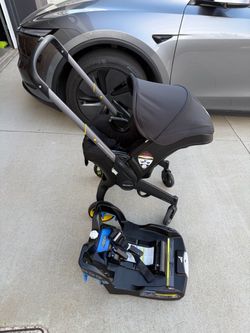 Doona+ Infant Car Seat Stroller with Base