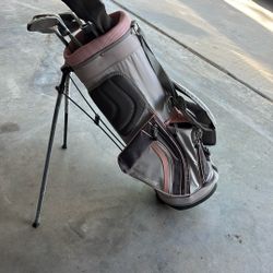 Lefty Topflite Golf Clubs