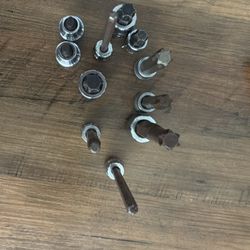 Assorted Torx And Allen Sockets 