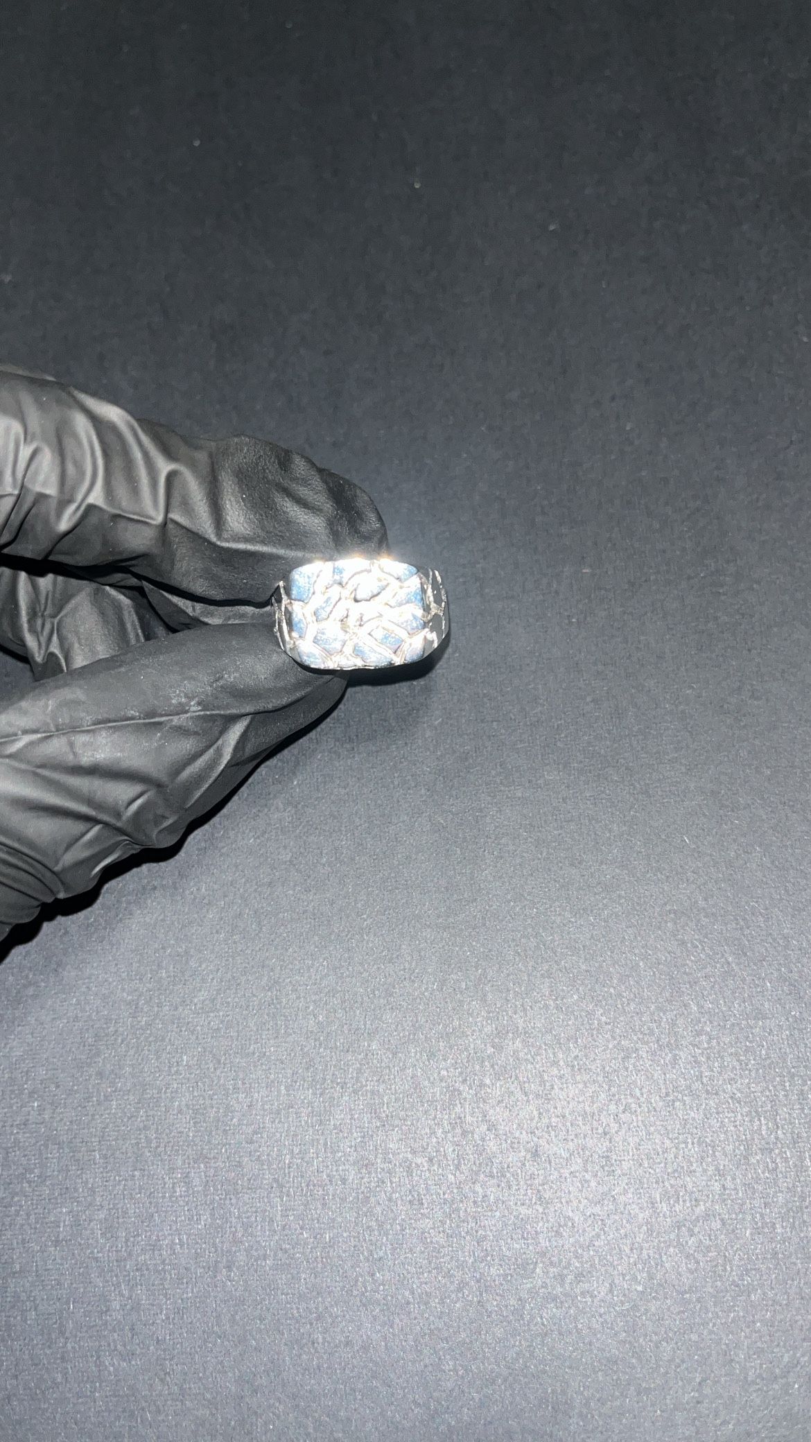 Silver Nugget Ring