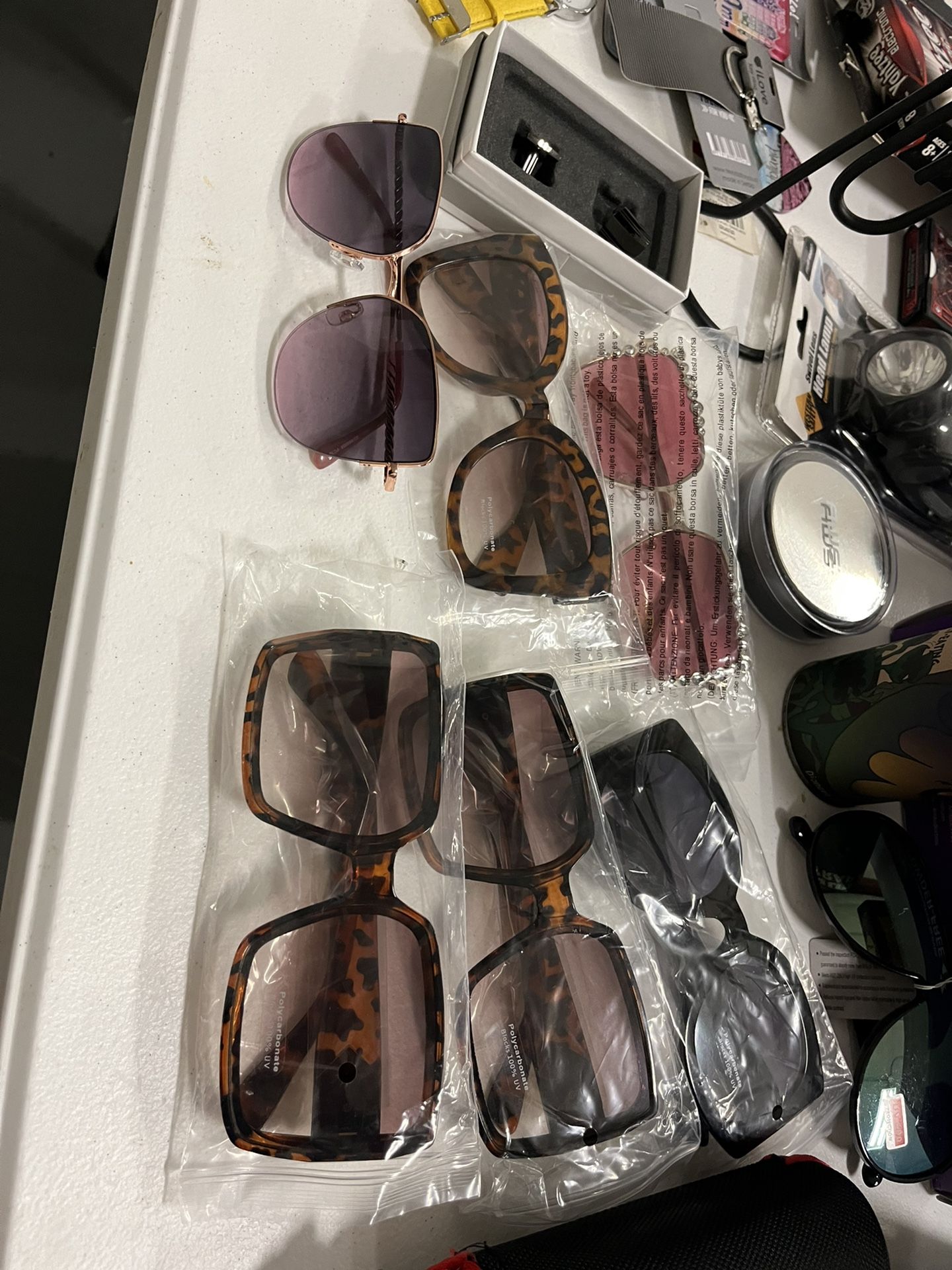 Fashion Nova Glasses, Purses, Curling Irons Etc