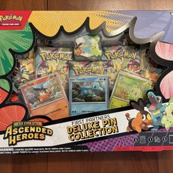 Ascended Heroes First Partners Deluxe Pin Collection