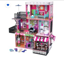 KidKraft Brooklyn Loft Wooden Dollhouse with 25 Accessories