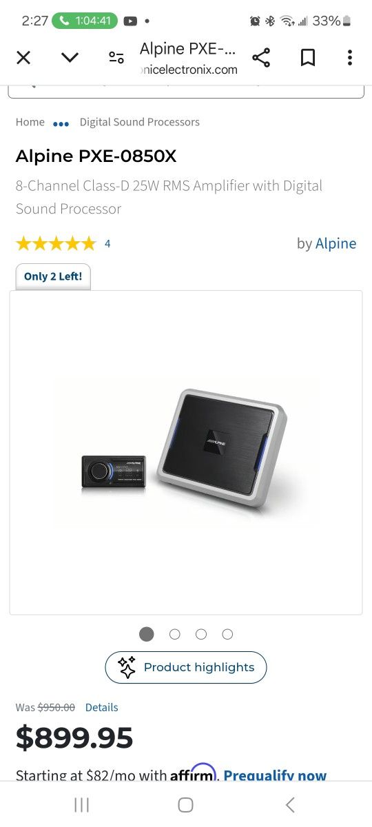 Alpine DSP