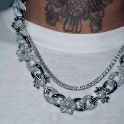 Gen Link Diamond Necklace 