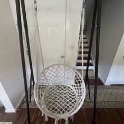 Hammock Hanging Swinging Chair with Hammock Chair Stand 