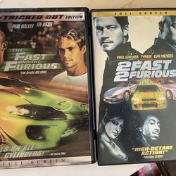 The Fast And The Furious DVDs