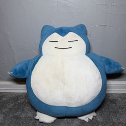 Pokémon Snorlax Sleeping Plush 2022 Official Nintendo Large Pillow Style