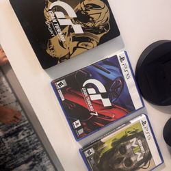 PS5 Accessories Bundle – DualSense Controller + Pulse 3D Headset + 2 Games