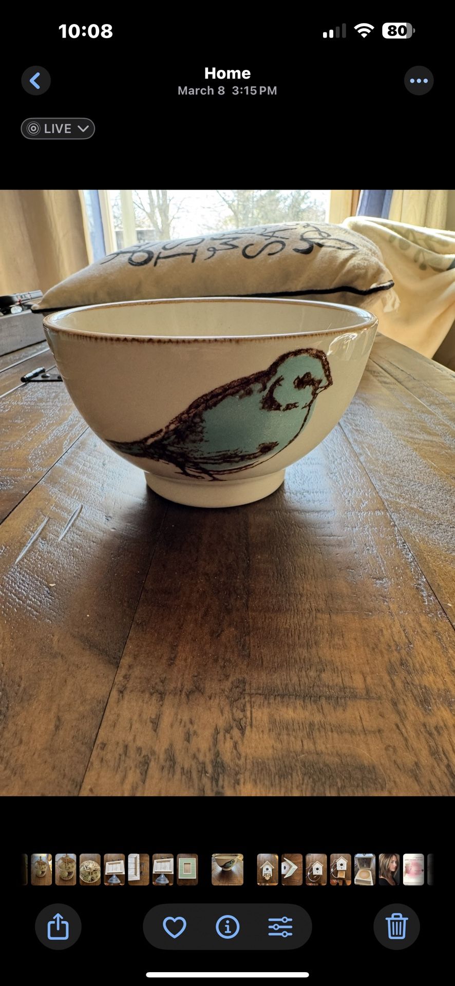 Cute Bird Bowl