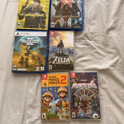 Video Games Nintendo Switch PS4 Ps5