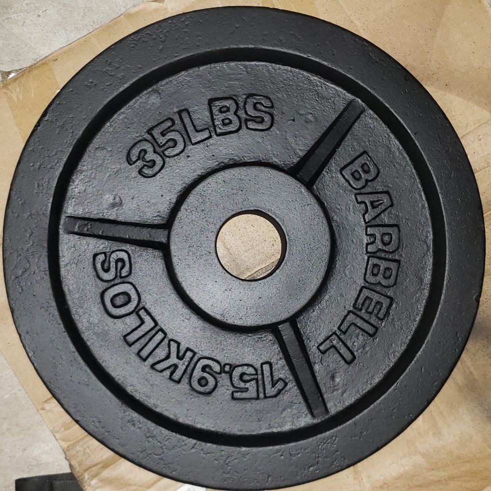 35 lb Weight Plate for 2" bar ( only 1)