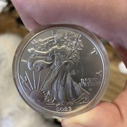 Silver Eagle 2023 In Capsule 1oz