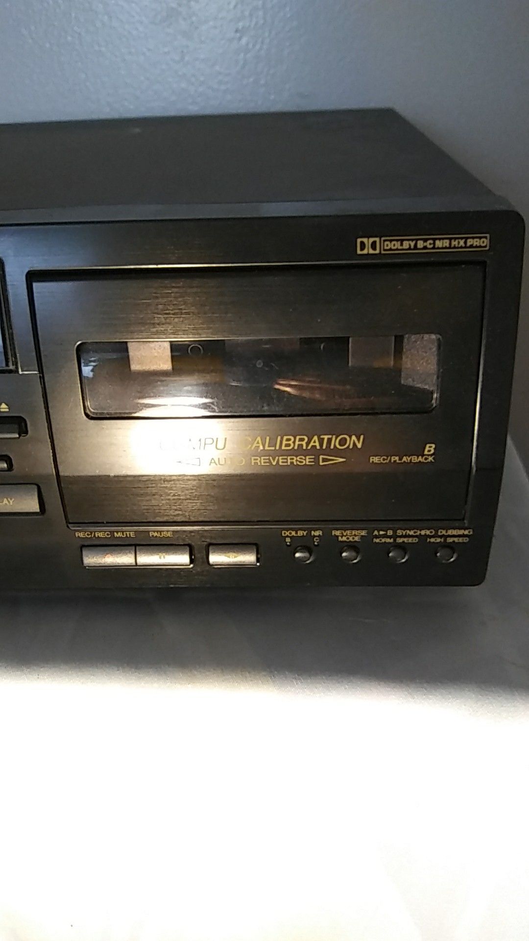 JVC TDW354 Stereo Double Cassette Tape Deck Recording Processor VTG