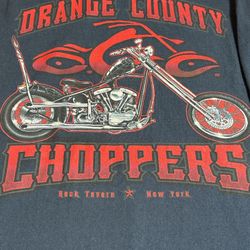 Vintage Y2K Orange County Choppers Long Sleeve T-Shirt Rock Tavern New York