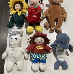 Used Original Dolls and Animals Plush