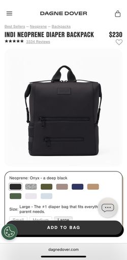 Dagne Dover Indi Neoprene Diaper Backpack