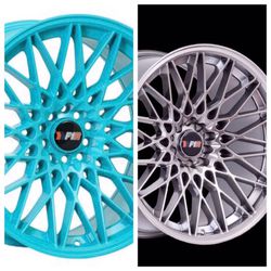 F1R 18" Wheels 5x114 5x112 5x100 (only 50 down payment/ no CREDIT CHECK)