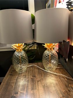 Pineapple lamps