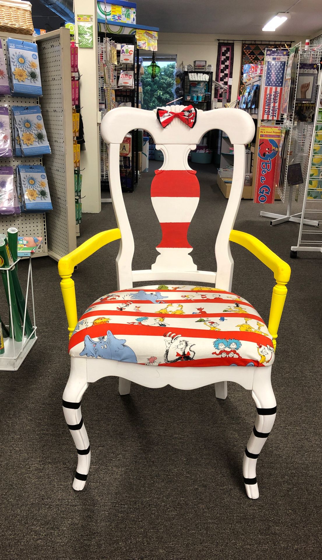 Dr Suess reading chair