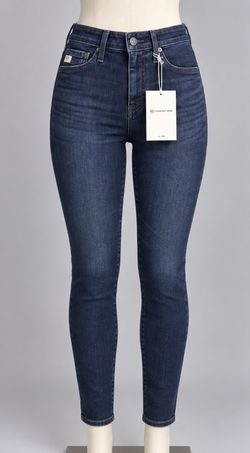 AG Jeans Farrah Ankle High Rise Skinny Dark Wash 25 NWT