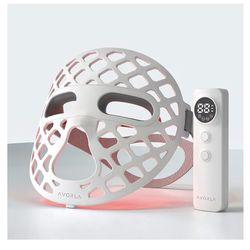 Beauty LED mask – Red Light & Infrared Light Therapy Face Mask for Wrinkles – Blue Light for Acne – Multi-wavelength for Skincare – Rechargeable for H