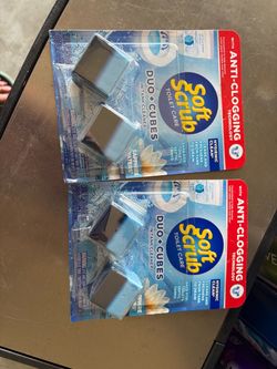 Soft scrub cubes