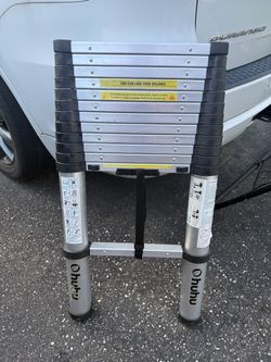 Ohuhu Aluminum Telescoping Ladder