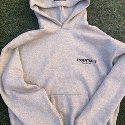 Dark oatmeal essential hoodie