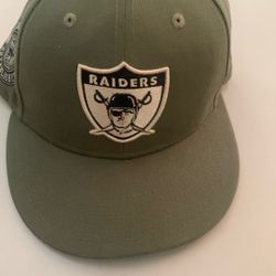Oakland Raiders Camo Hat