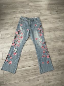 ✨ New Flared Purple Jeans 30Waist