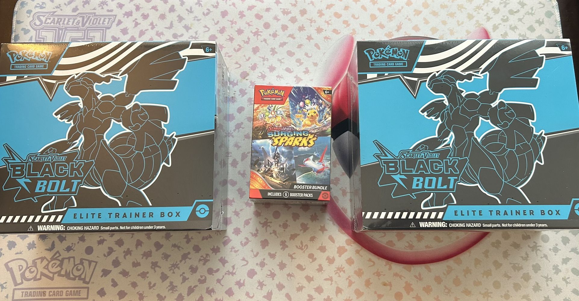 Pokemon 2 ETBs 1 Booster Bundle