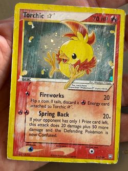 Torchic Gold Star heavily damaged