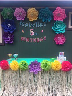 Party decorations/ decoraciones para cumpleaños