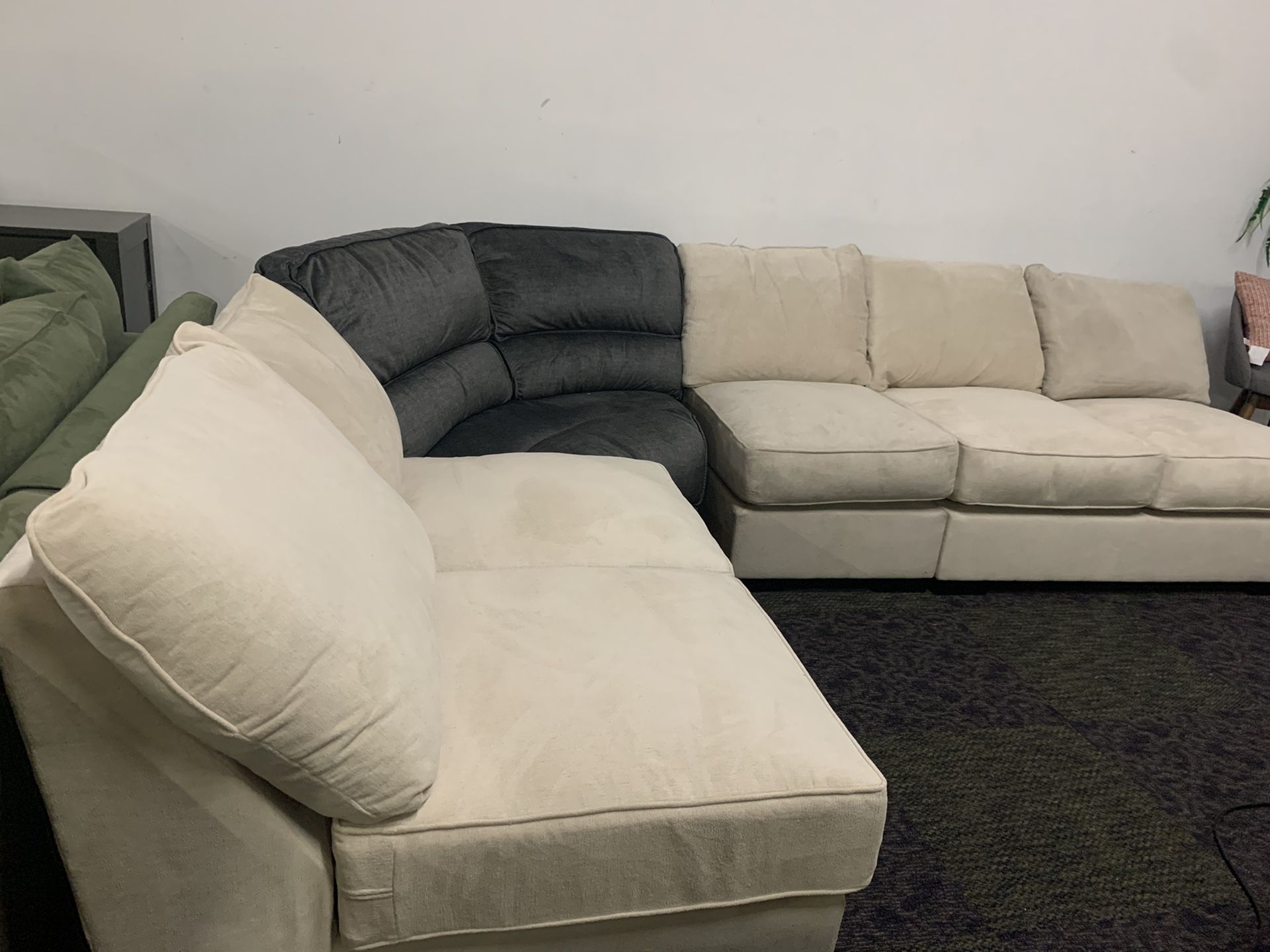 Mix and match 4 piece sectional couch