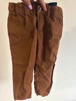 Kids Brown Chino Pants