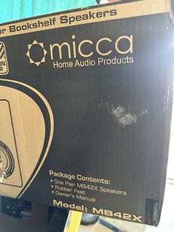 Micca MB42X Speakers (pair)