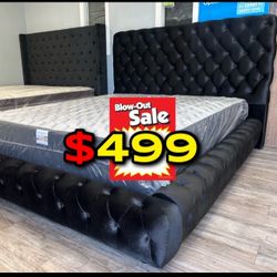 Queenn Black ⚫️ European With Orthopedic Matres!!!!