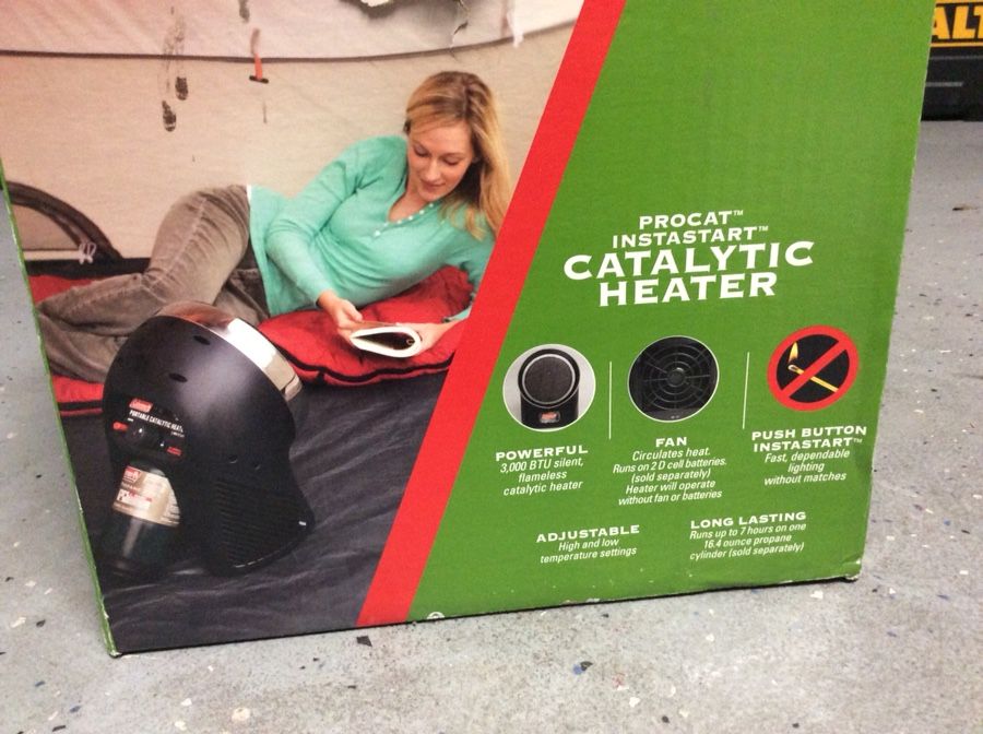 Coleman ProCat Perfectemp Catalytic Propane Heater with Instastart  Technology for Sale in Plano, TX - OfferUp