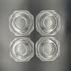 Federal Glass Saucers - Madrid 
