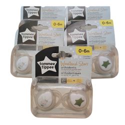 Tommee Tippee Woodland Stars Glow In The Dark Pacifiers