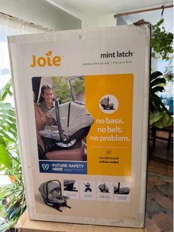 NEW Joie Mint Latch Baseless infant car seat
