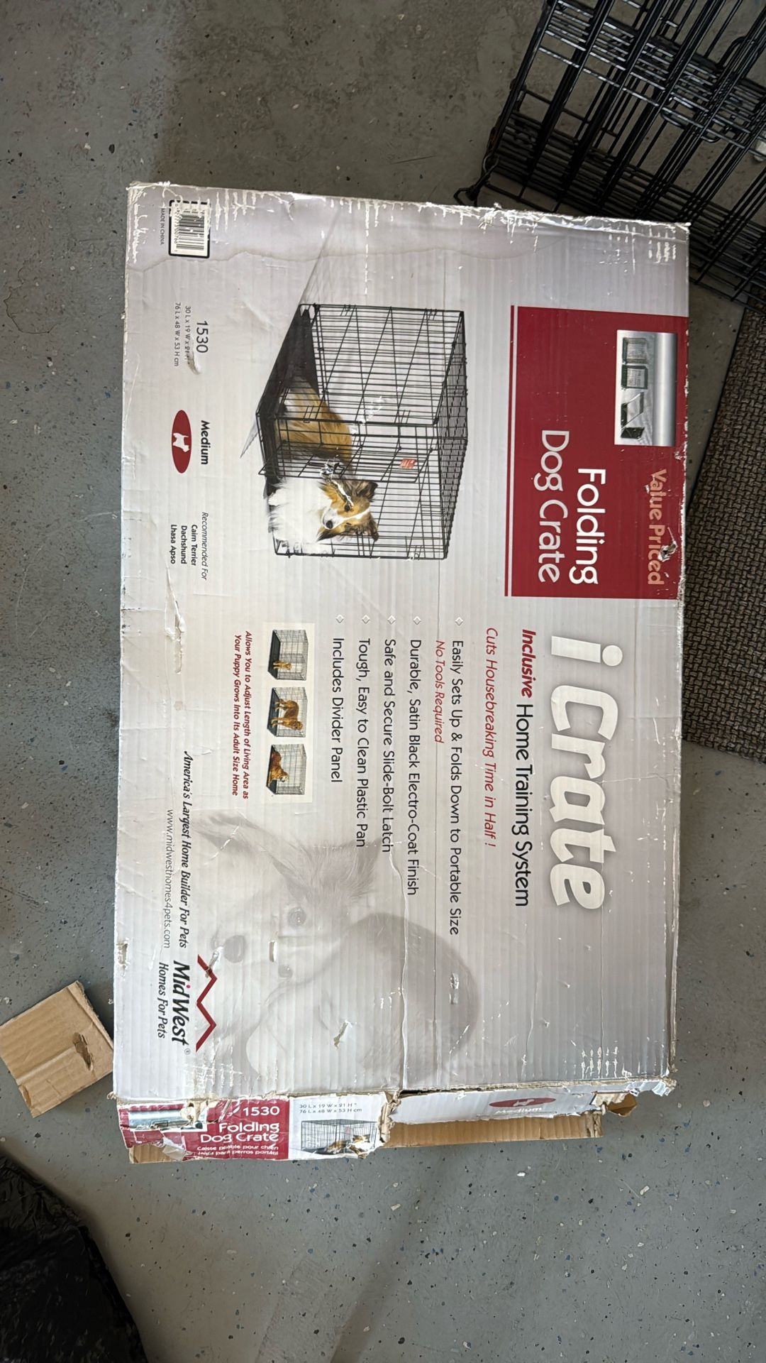Dog Crate Folding 