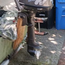 2000 NISSAN 5 OUTBOARD MOTOR( NO ISSUES ,WORKS PERFECT!)